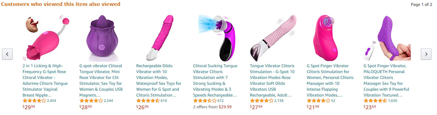 Amazon Tongue Clitoris Massage Silicone Sex Toys G Spot Vibrator Adult Sex Toys Female (10)