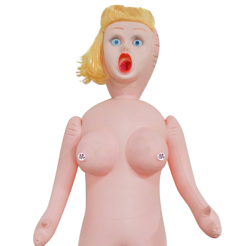 black blow up doll