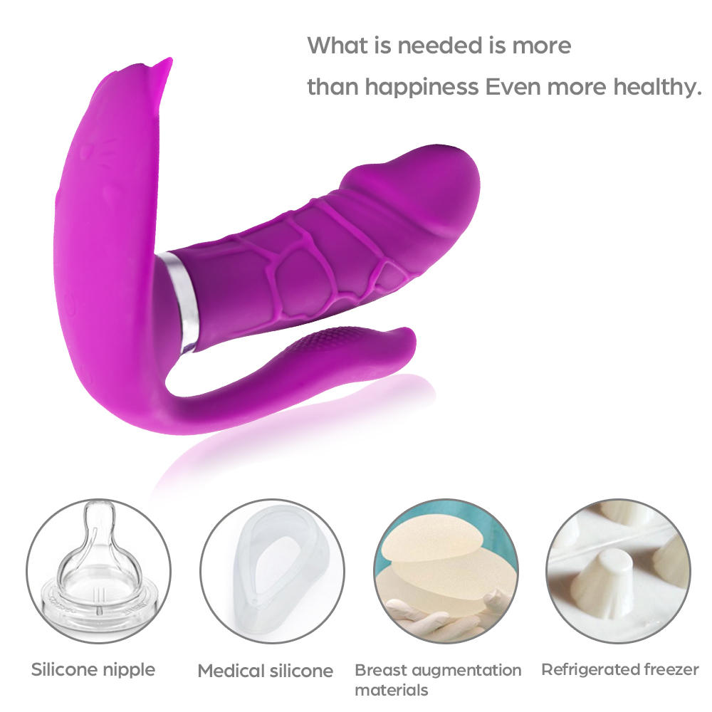 Cute Cat  Vibrator with Wireless 10M Remote Contral and Heating Function 10 Vibration Modes (4)