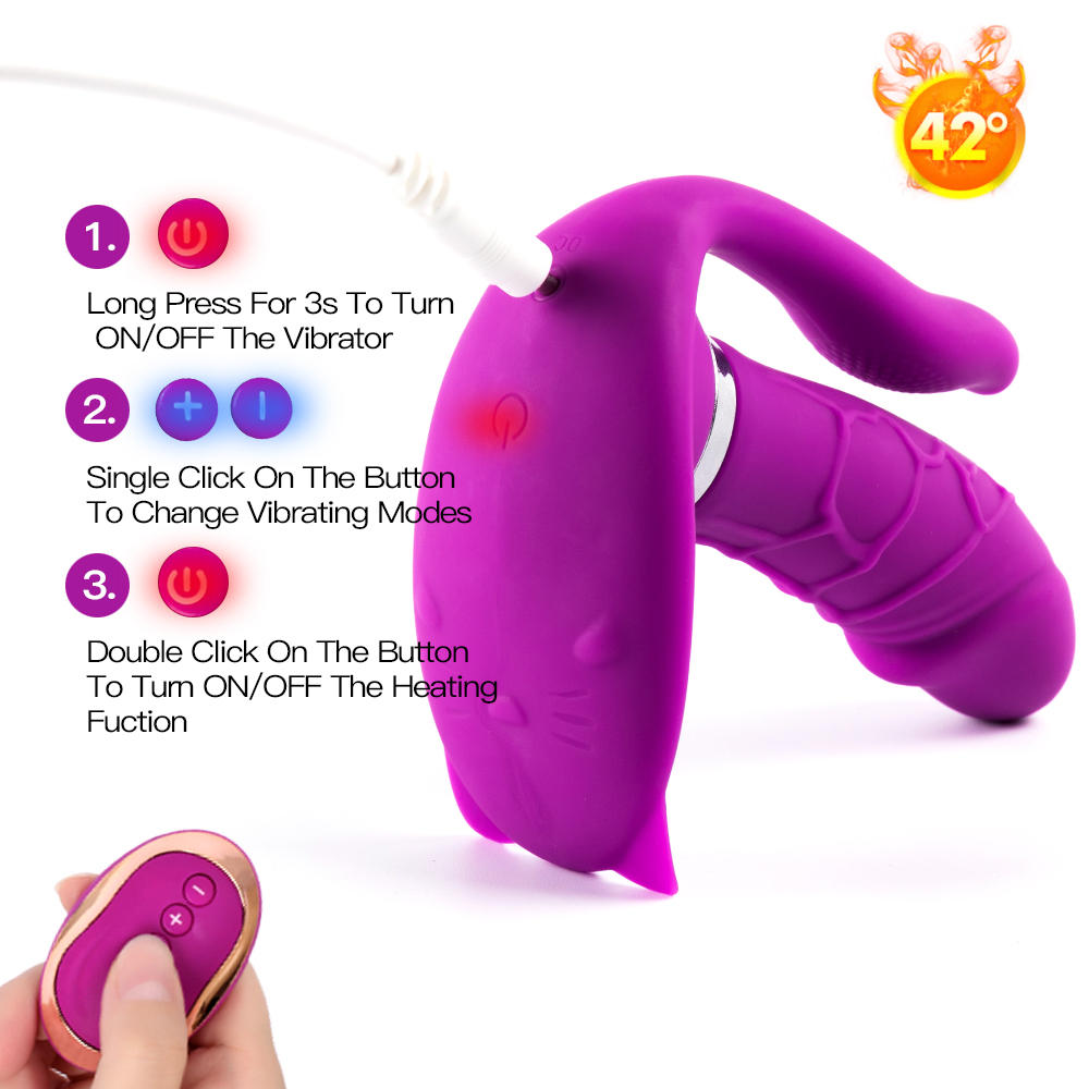 Wholesale Amazom vibrating dildo remote control vibrator