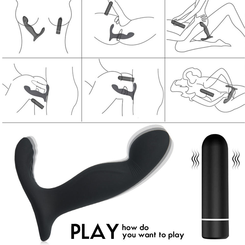 Hot Sale Electric Anal Sex Toys Prostate Massager Vibrator Anal Plug For Women Men Couple (5)
