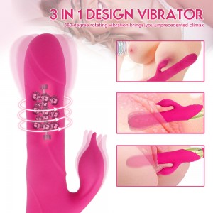 Best-Selling The Wand Vibrator - wholesale sex Toy Beginner Silicone Powerful Suction Blow Job Sex Toy – Beaza