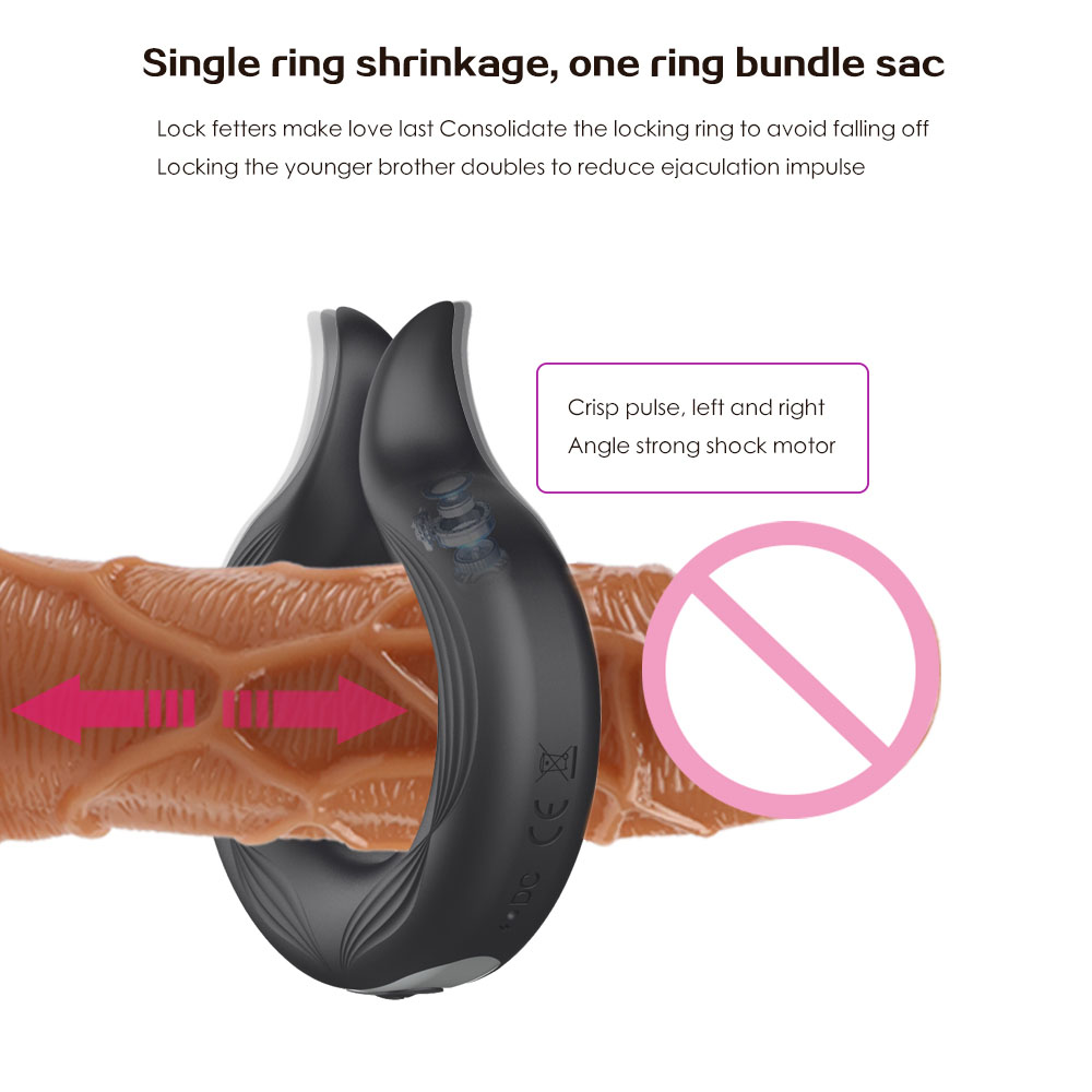 exual penis sexy toys rechargeable cock vibrator ring for men (1)