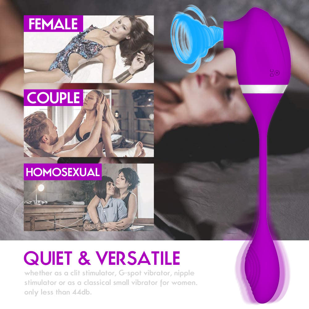 licking vibrator Clit Sucker G spot Stimulator 2 in 1 (2)