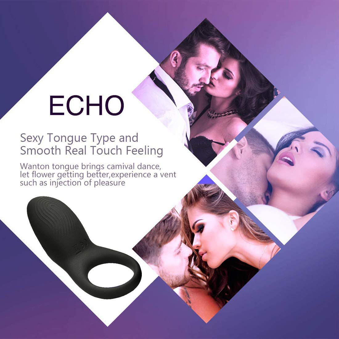 silicone penis ring mens vibrating rabbit sex toys cock penis ring for men, adult sex toys for woman (3)